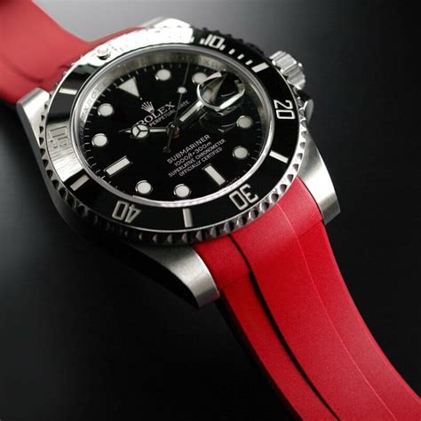 rolex red strap|rolex strap replacement.